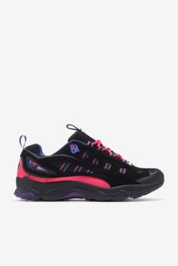 Black / Blue Men's Fila Boveasorus 98 At Sneakers | Fila607ZP