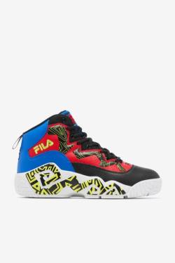 Black / Blue / Red Men's Fila Mb Sneakers | Fila574SK