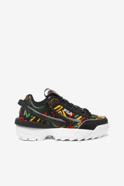 Black / Lemon Women's Fila Disruptor 2 Exp Sneakers | Fila389SK