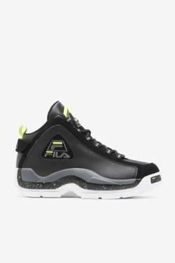 Black / Light Green Men's Fila Grant Hill 2 Sneakers | Fila163GS