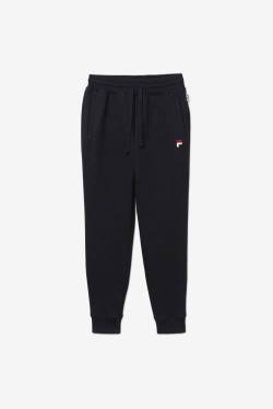 Black Men's Fila Chardon Jogger Pants | Fila385UK