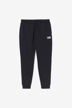 Black Men's Fila Danube Jogger Pants | Fila457OY