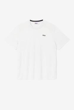 Black Men's Fila Kaab Crew T Shirts | Fila604PF