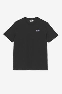 Black Men's Fila Skylar Tee T Shirts | Fila047AC