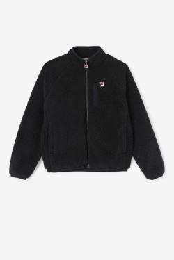 Black Men's Fila Yuri Jackets | Fila013BV