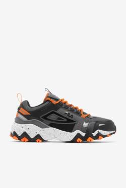 Black / Orange Men's Fila Oakmont TR Sneakers | Fila301SK