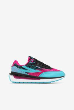 Black / Pink / White Women's Fila Renno Sneakers | Fila301ZA