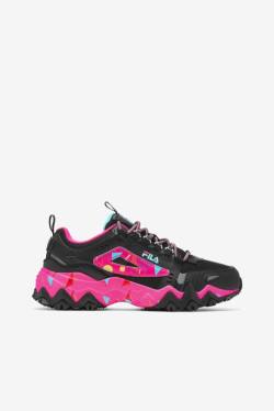 Black / Pink Women's Fila Oakmont TR Sneakers | Fila695HR