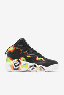 Black / Red Orange / Red Men's Fila Mb Sneakers | Fila761FT