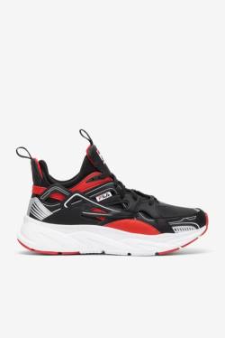 Black / Red / White Men's Fila Hallasan Sneakers | Fila658IR