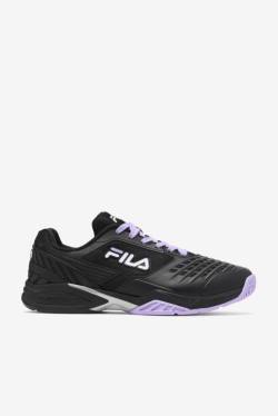 Black / White / Lavender Men's Fila Axilus 2 Energized Tennis Shoes | Fila547XM