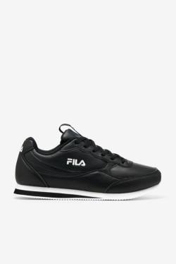 Black / White Men's Fila Panzia Sneakers | Fila901KP