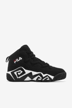 Black / White / Red Men's Fila Mb Sneakers | Fila518WR