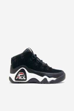 Black / White / Red Women's Fila Grant Hill 1 Sneakers | Fila683RC