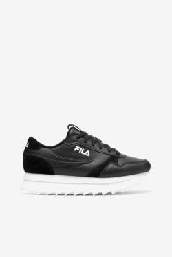 Black / White Women's Fila Orbit Zero Sneakers | Fila062XE