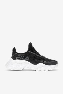 Black / White Women's Fila Relectrove Premium Sneakers | Fila907RC