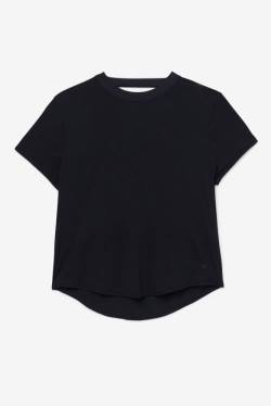 Black Women's Fila Fi-lux Sleeve Top T Shirts | Fila416KM