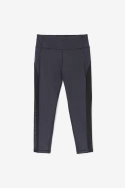 Black Women's Fila Forza 7/8 Leggings | Fila901IL