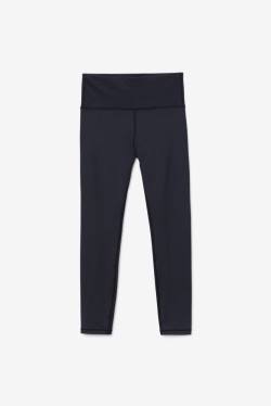 Black Women's Fila Forza Sleek 7/8 Leggings | Fila837DL