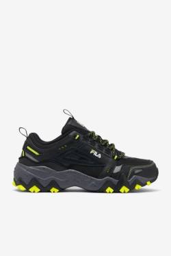 Black / Yellow Men's Fila Oakmont TR Sneakers | Fila390QM