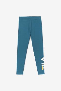 Blue Coral Women's Fila Elora Leggings | Fila365ZW