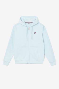 Blue Men's Fila Joey Full Zip Hoodie | Fila425IJ