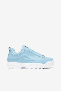 Blue / White Women's Fila Disruptor 2 Disruptor Zero Sneakers | Fila846JK