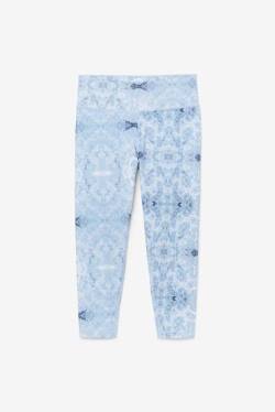 Blue Women's Fila Forza Sleek 7/8 Leggings | Fila960IU