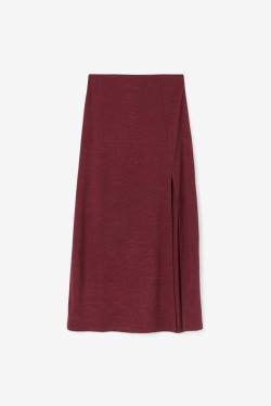 Brown Women's Fila Londyn Midi Skirts | Fila502DO