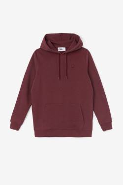 Burgundy Women's Fila Lylah Hoodie | Fila976GT