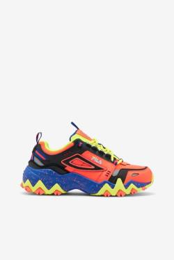 Coral / Blue / Black Women's Fila Oakmont TR Sneakers | Fila129KV