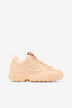 Coral / Coral / Coral Women's Fila Disruptor 2 Premium Sneakers | Fila035WY