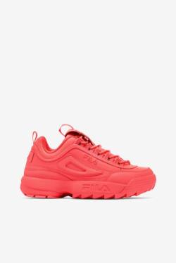 Coral / Coral / Coral Women's Fila Disruptor 2 Premium Sneakers | Fila287CZ