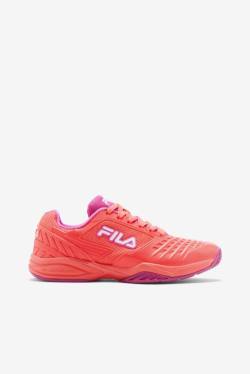 Coral / Fuchsia / White Women's Fila Axilus 2 Energized Tennis Shoes | Fila910RC