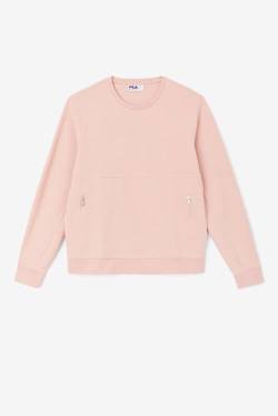 Coral Men's Fila Arev Sweatshirts | Fila346DB