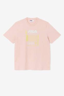 Coral Men's Fila Kosala Tee T Shirts | Fila468XR