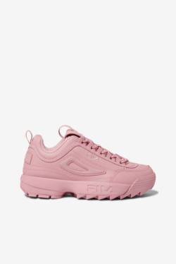 Coral Pink / Coral Pink / Coral Pink Women's Fila Disruptor 2 Premium Sneakers | Fila549JC