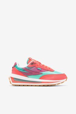 Coral Women's Fila Renno Sneakers | Fila105DN