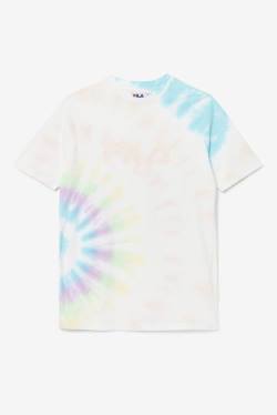 Cream Women's Fila Alivia Tie Dye Tee T Shirts | Fila179TE