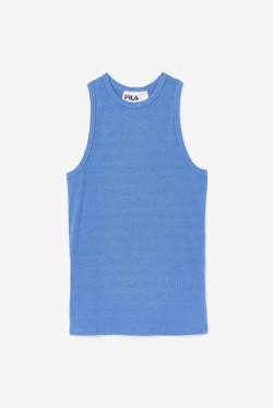 Deep Blue Women's Fila Alexia Tank Sports Tops | Fila497NX