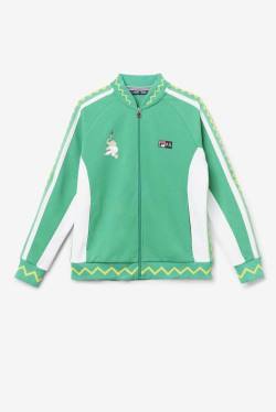 Deep Mint / White Men's Fila X Rb Babar Iggy Jackets | Fila318MB