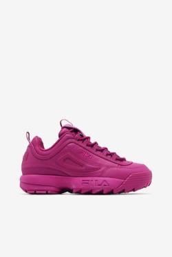 Fuchsia / Fuchsia / Fuchsia Women's Fila Disruptor 2 Premium Sneakers | Fila418UQ