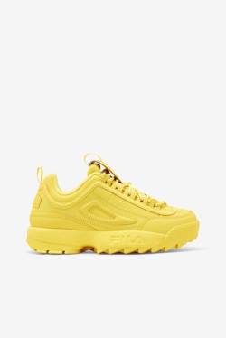 Gold Women's Fila Disruptor 2 Premium Sneakers | Fila193SL