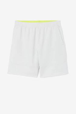 Grey / Grey / Light Green Men's Fila Rihaan Shorts | Fila547FP