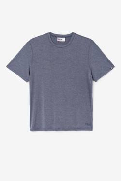 Grey Men's Fila Commuter Tee T Shirts | Fila081YR