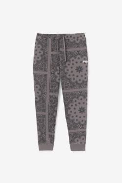 Grey Men's Fila Hemlock Jogger Pants | Fila084LC