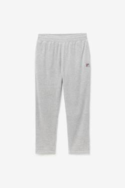 Grey Men's Fila O-fit Velour Pants | Fila102LI