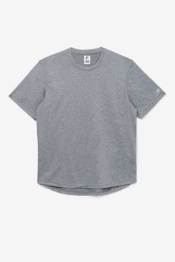 Grey Men's Fila Pickleball Scallop Hem Crew T Shirts | Fila930GI