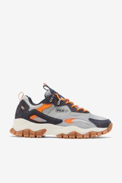 Grey / Orange Men's Fila Ray Tracer Tr 2 Sneakers | Fila416XK