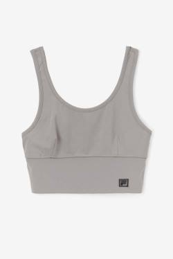 Grey Women's Fila Kora Bra Sports Tops | Fila690XH